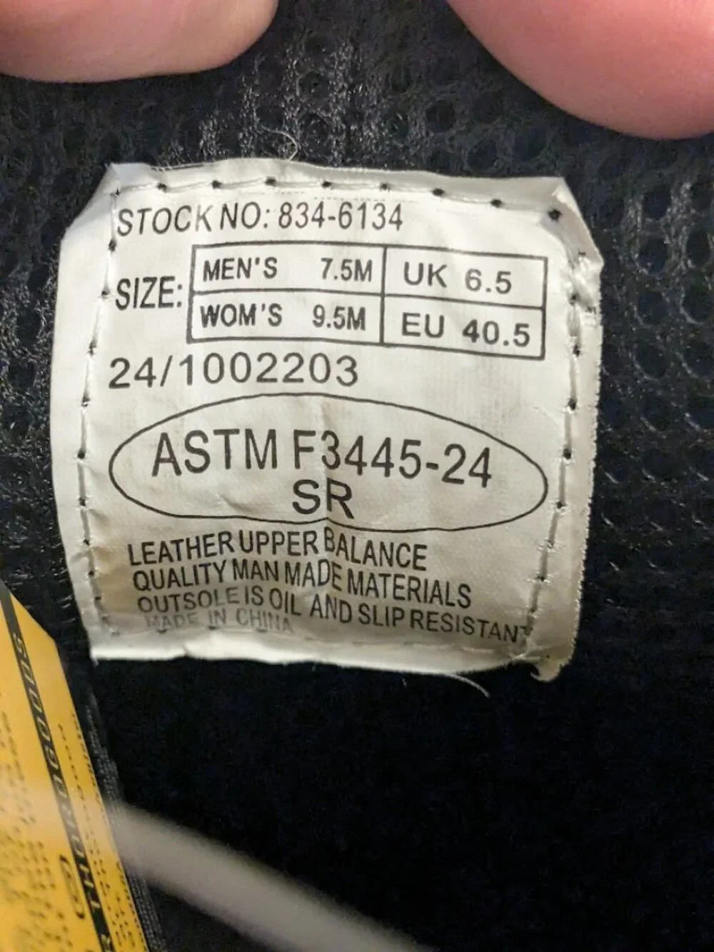 NWT MEN'S 7.5-MED THOROGOOD 804-6134 6